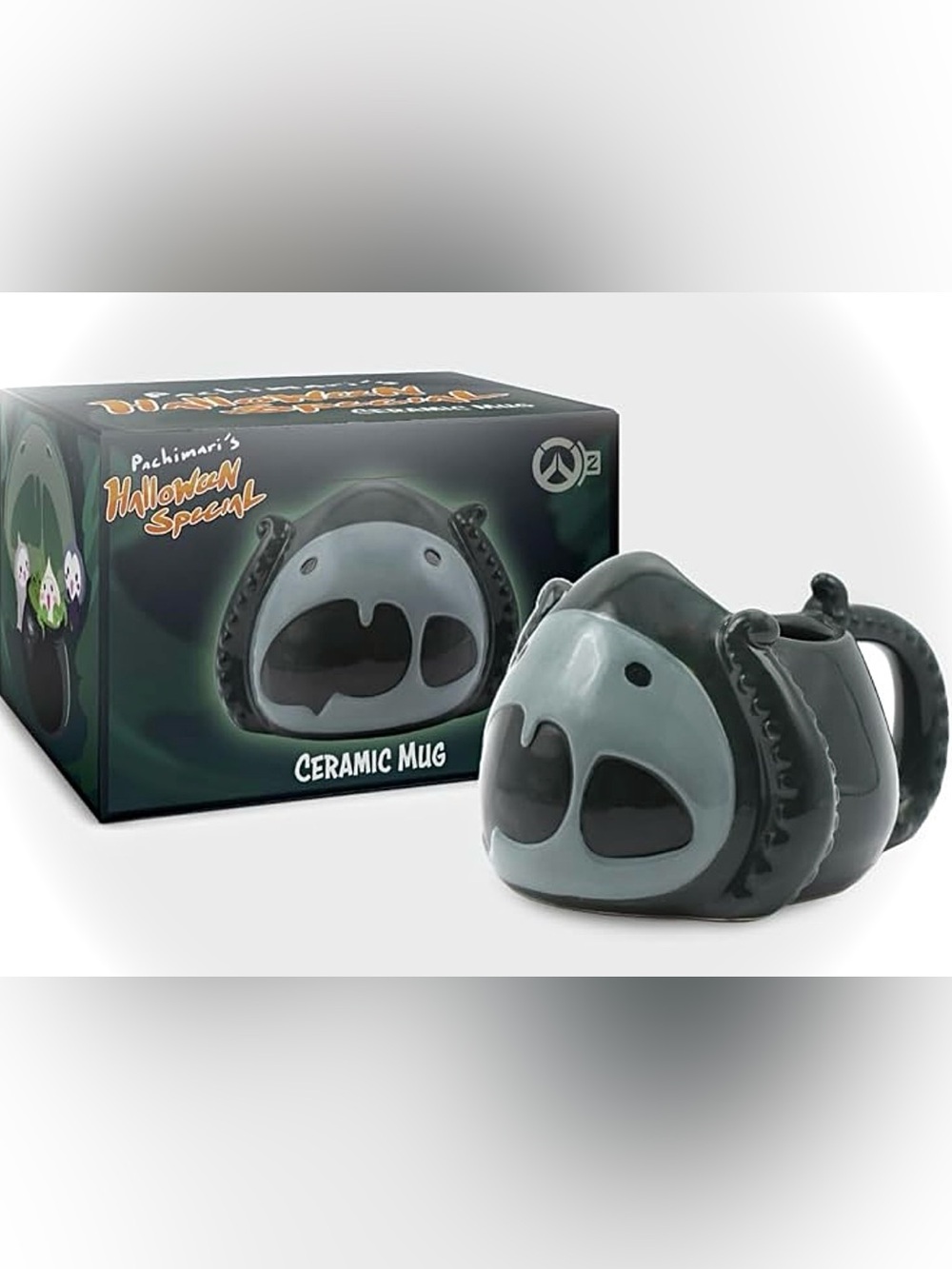 Pachimari’s Halloween Special Ceramic Mug, Overwatch 2, Blizzard merch NIB